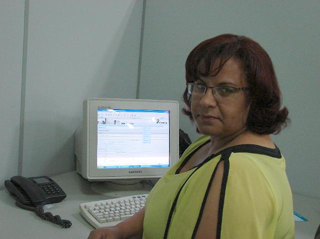 DSC05002.JPG - Laudicéia - Atendente do depto. de Parceiros